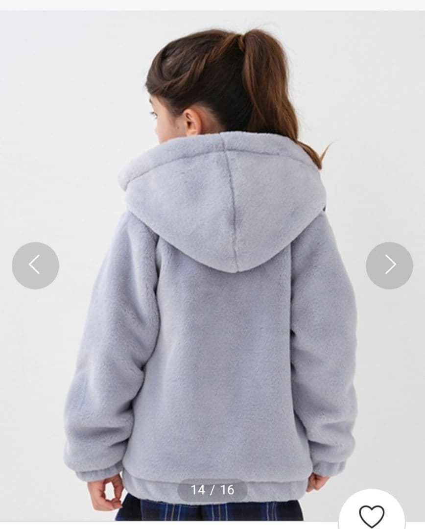 kate spade new york kids フェイクファーパーカ　90cm