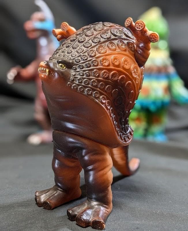 タッコング＆ザザーン＆アーストロン　帰マン怪獣（ブルマァク復刻）ソフビ３体セット