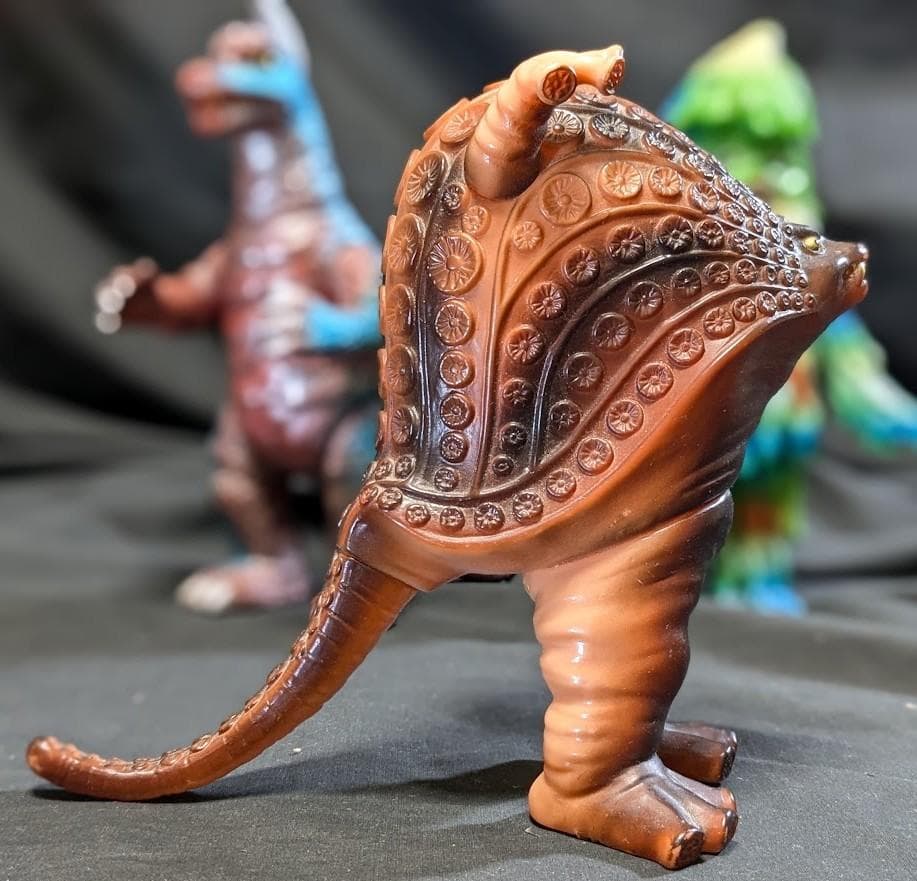 タッコング＆ザザーン＆アーストロン　帰マン怪獣（ブルマァク復刻）ソフビ３体セット