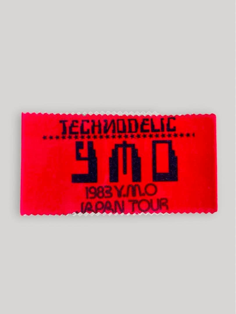 YMO ラストライブ 腕章 1983 散開ツアー 未使用希少 坂本龍一 細野晴臣