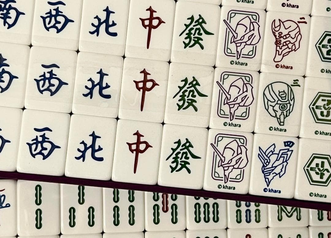 新春セール　海外コンビニコラボ公式限定商品　《エヴァ》麻雀セット　新品
