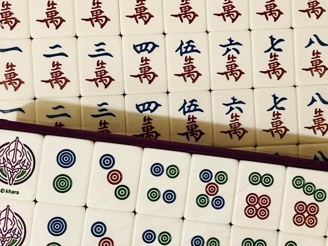 新春セール　海外コンビニコラボ公式限定商品　《エヴァ》麻雀セット　新品