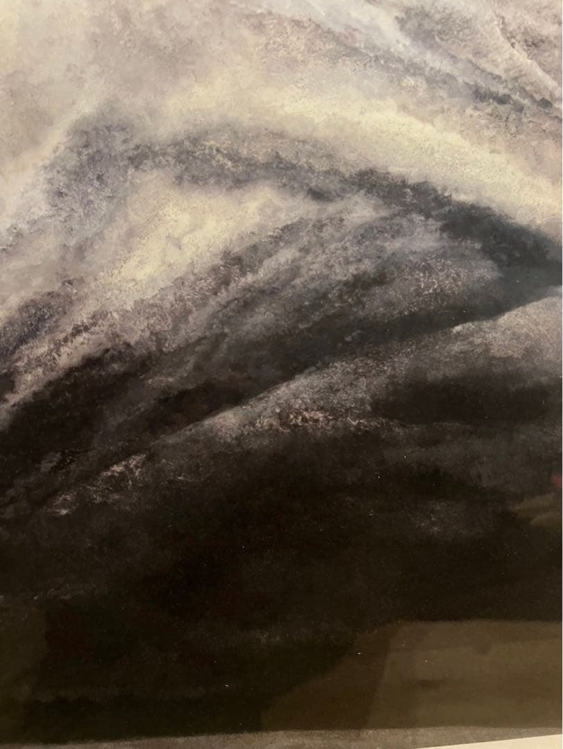 土屋禮一 土屋礼一 雪山 土屋輝男 アート 額縁 インテリア