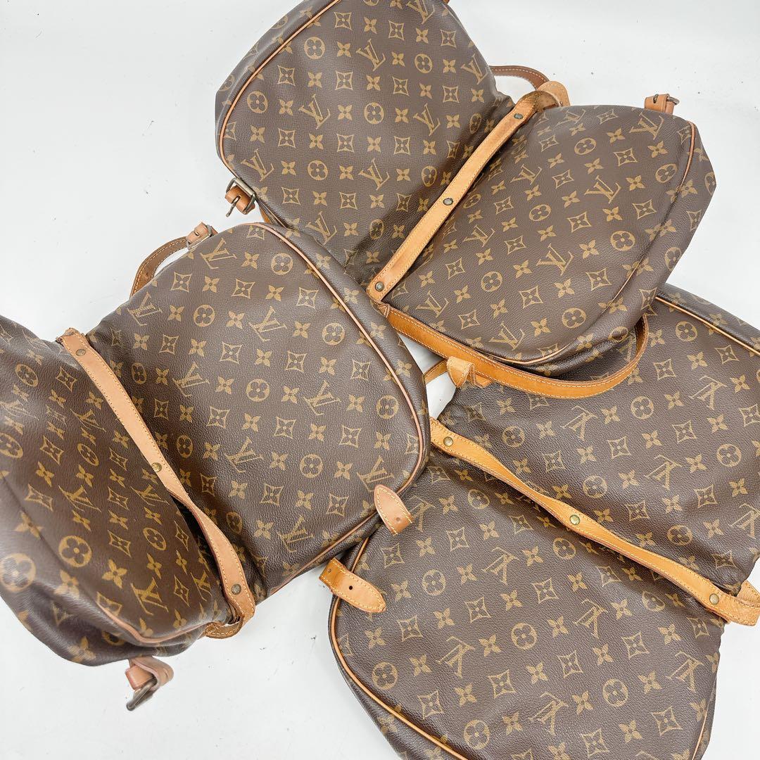 ルイヴィトン　モノグラム　ショルダーバッグ　ソミュール30 まとめ3点