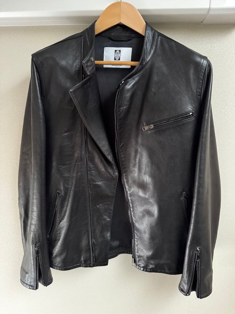 MOLEC モレック プロンジェラムレザー セミダブルライダース