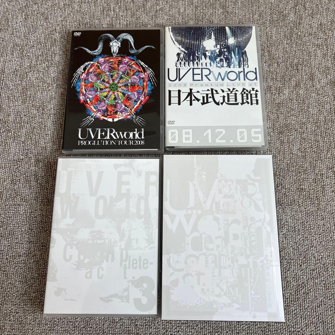 UVERworld ライブ Blu-ray/DVD セット　まとめ売り