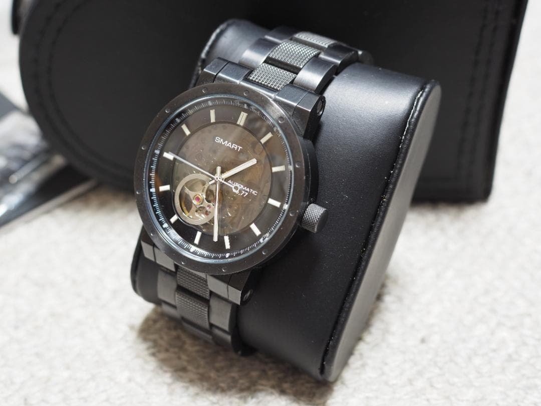 国産腕時計 GSX 自動巻き GSX222X-2 /SMART no.77 黒