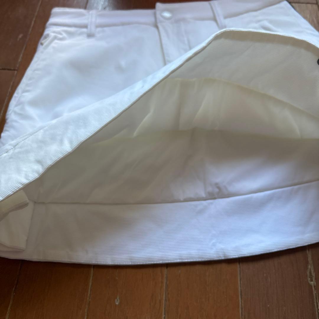 PEARLYGATES サイズ0 中綿スカート ホワイト白 パーリーゲイツ