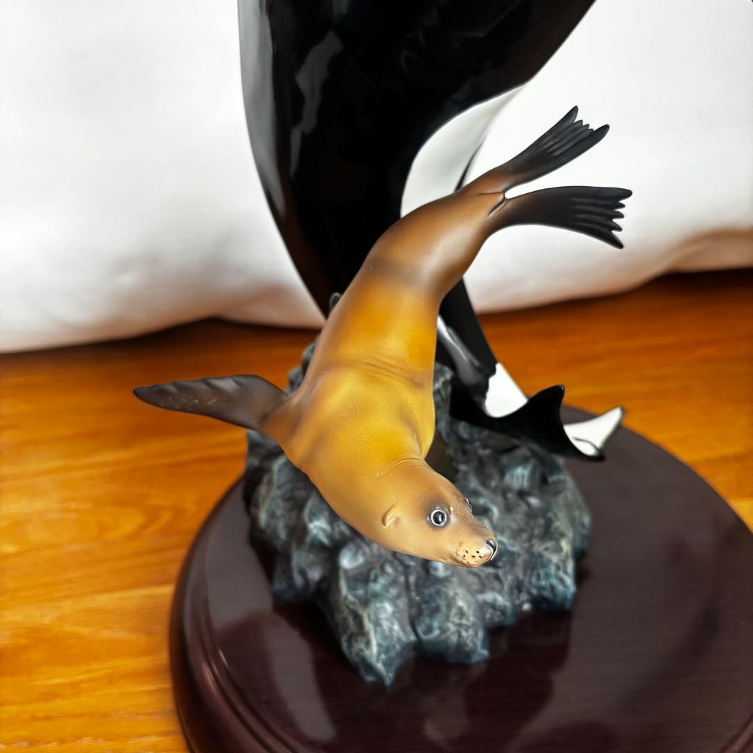 限定品 海洋堂 NATURE TALES シャチとアシカ