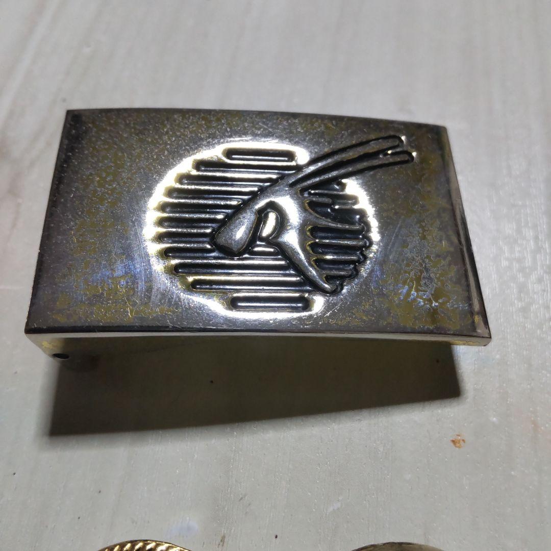 カタール航空 ベルトバックル ボタン セット