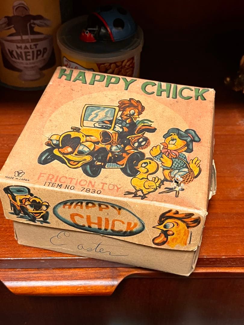 ヨネザワ製 Happy Chick フリクション ブリキ玩具※値下げしました