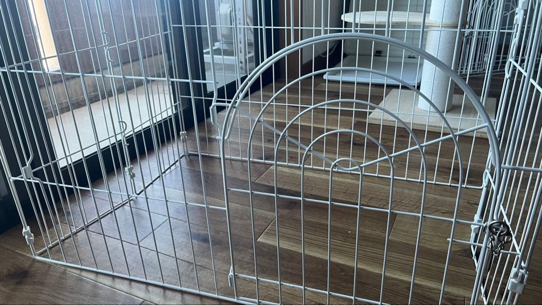 アイリスオーヤマ キャットケージ 3段 ホワイト