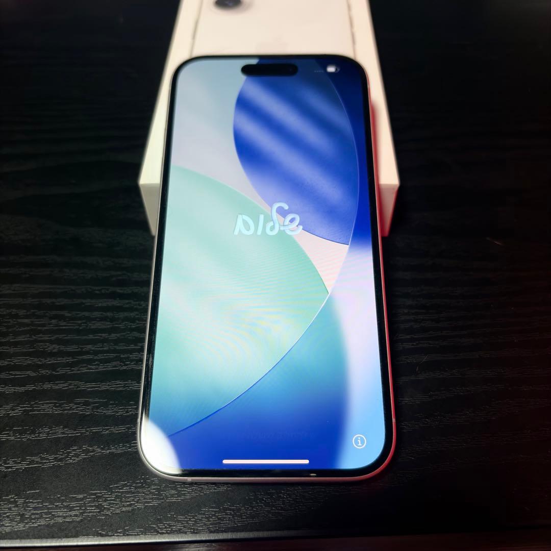 [simフリー]バッテリー容量100% iPhone16 128GB ホワイト