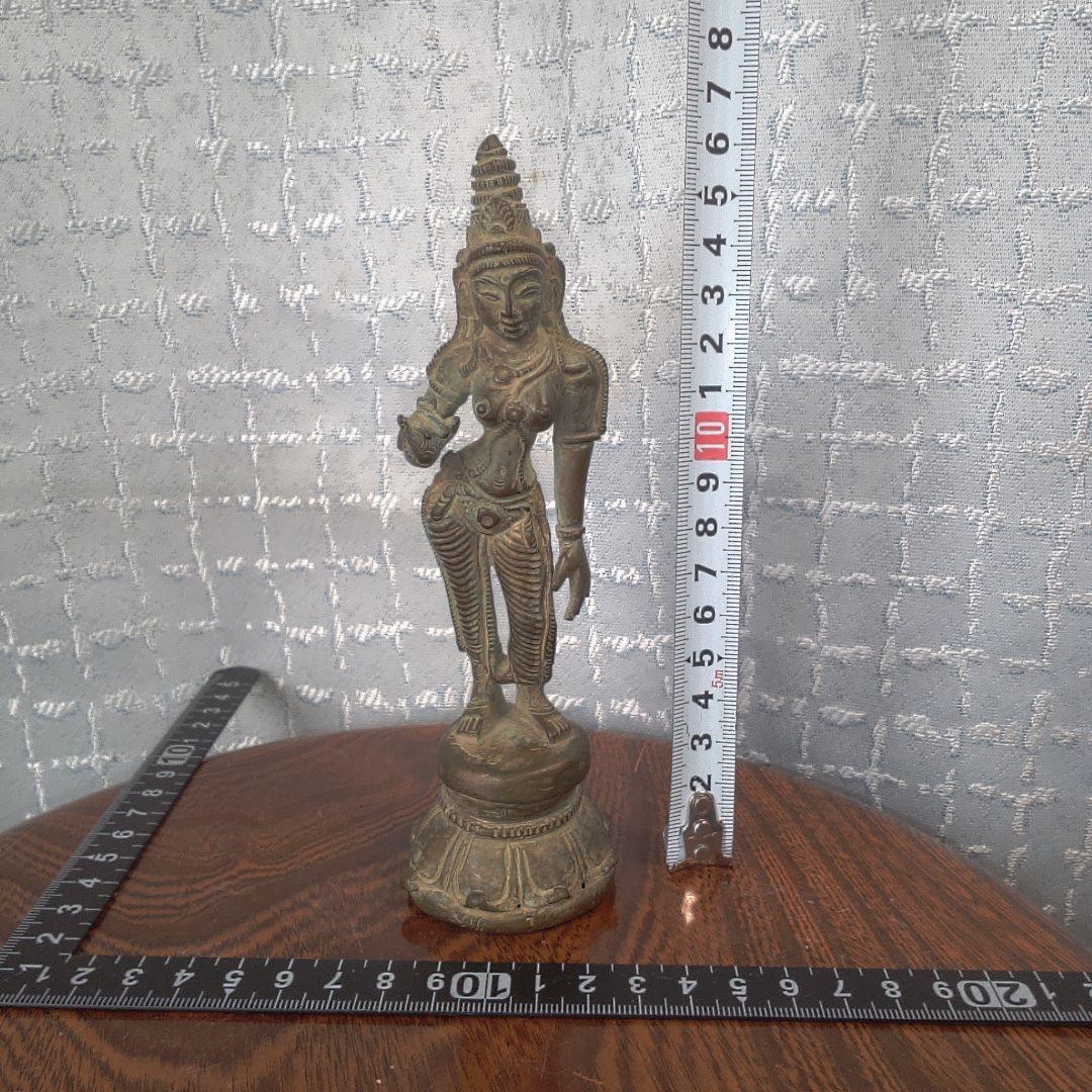 青銅製 ヒンドゥー神像 仏像 骨董 中国美術？