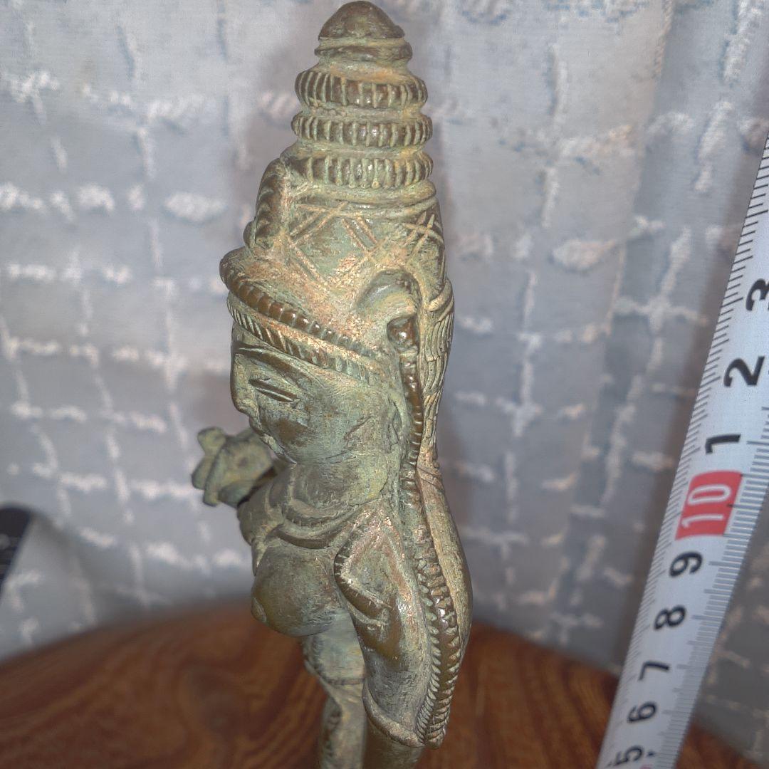 青銅製 ヒンドゥー神像 仏像 骨董 中国美術？