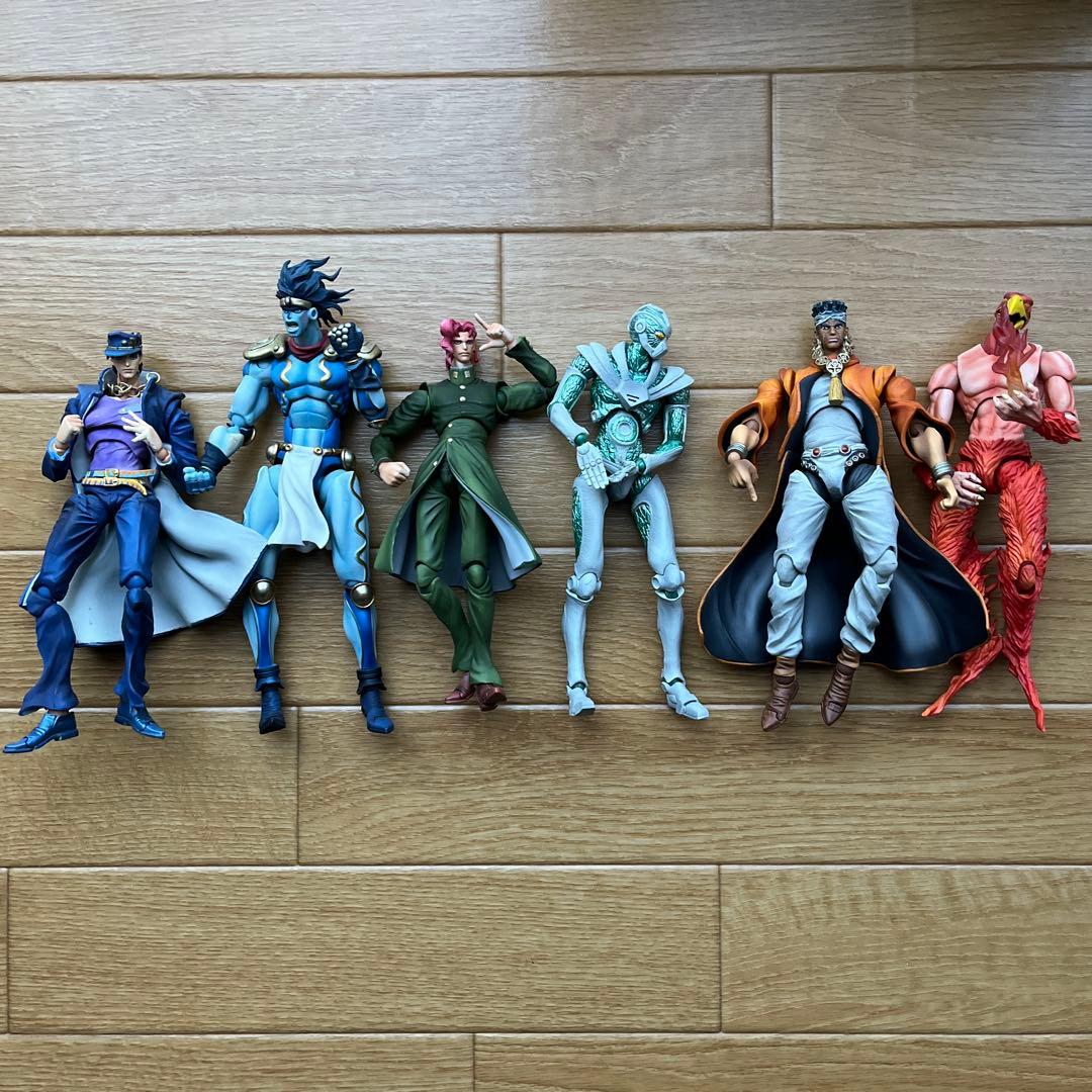 ジョジョの奇妙な冒険 超像可動 第三部 スターダストクルセイダース まとめ売り