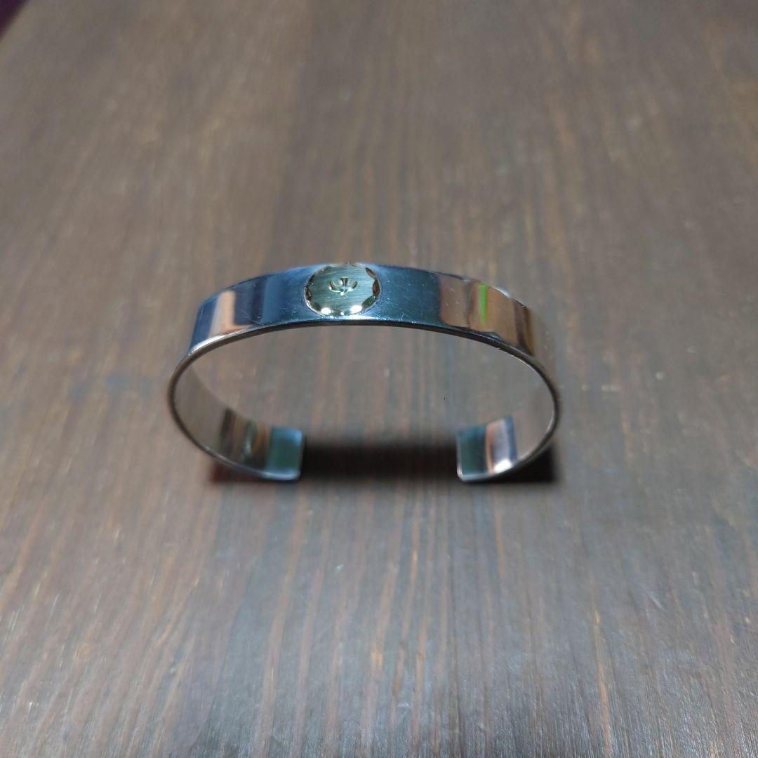 ゴローズ　平打ちブレス М (納品明細書　証明カード有)