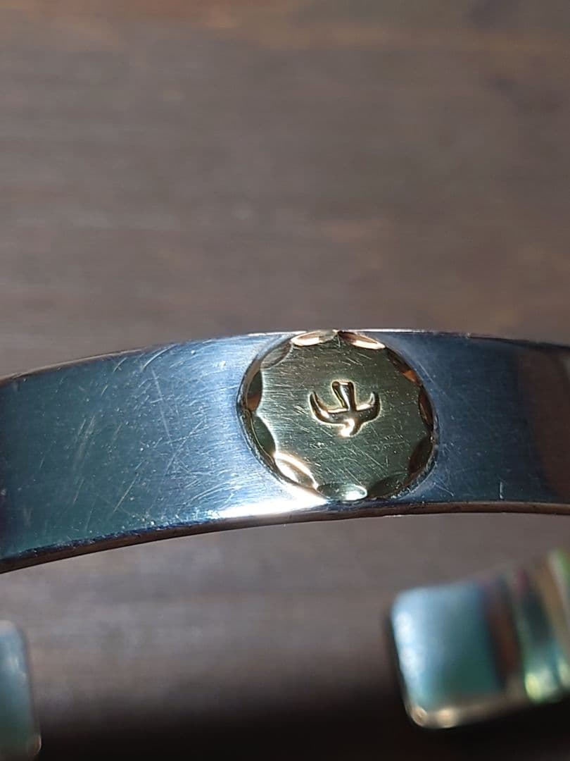 ゴローズ　平打ちブレス М (納品明細書　証明カード有)