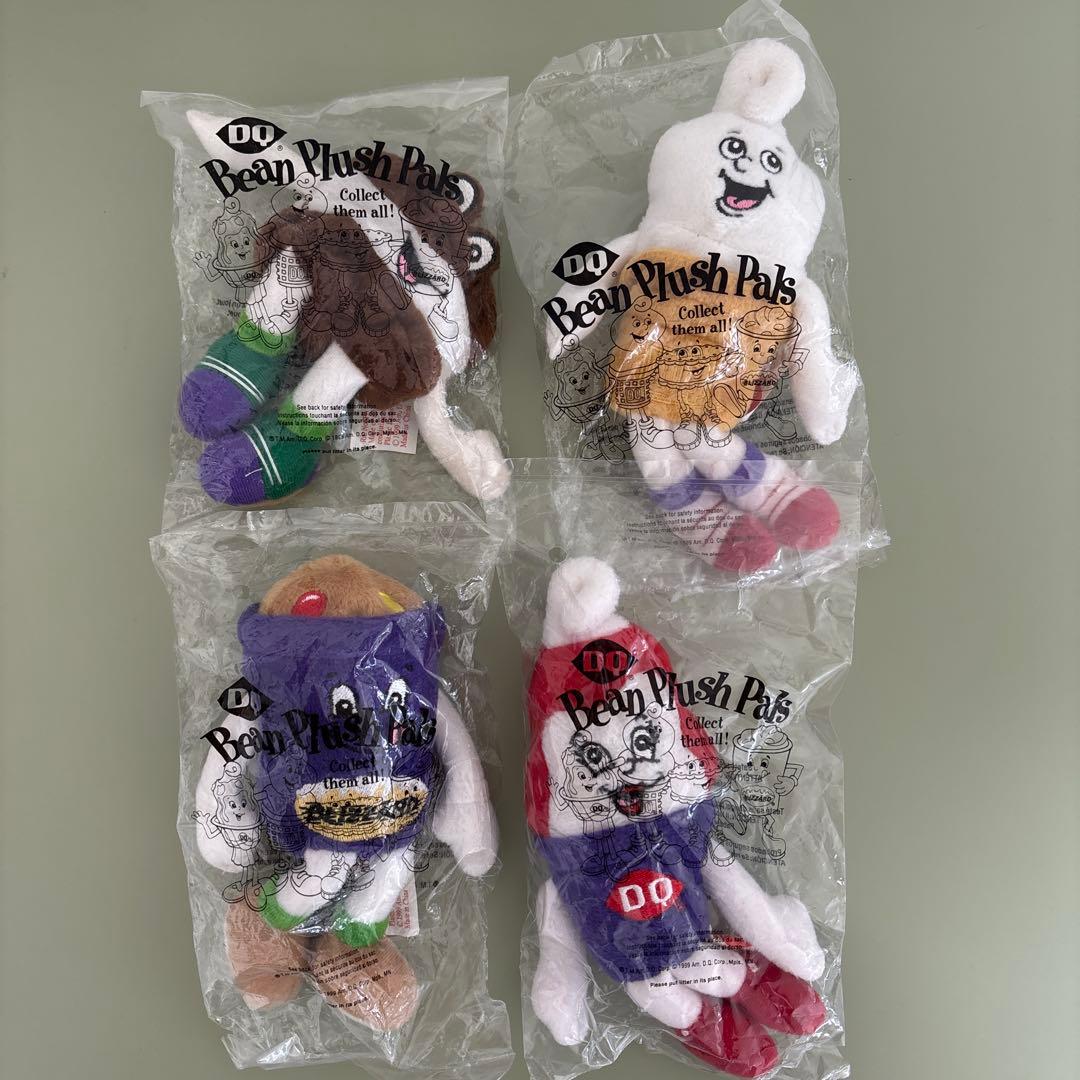 デイリークイン DQ Bean Plush Pals ぬいぐるみ 4体セット