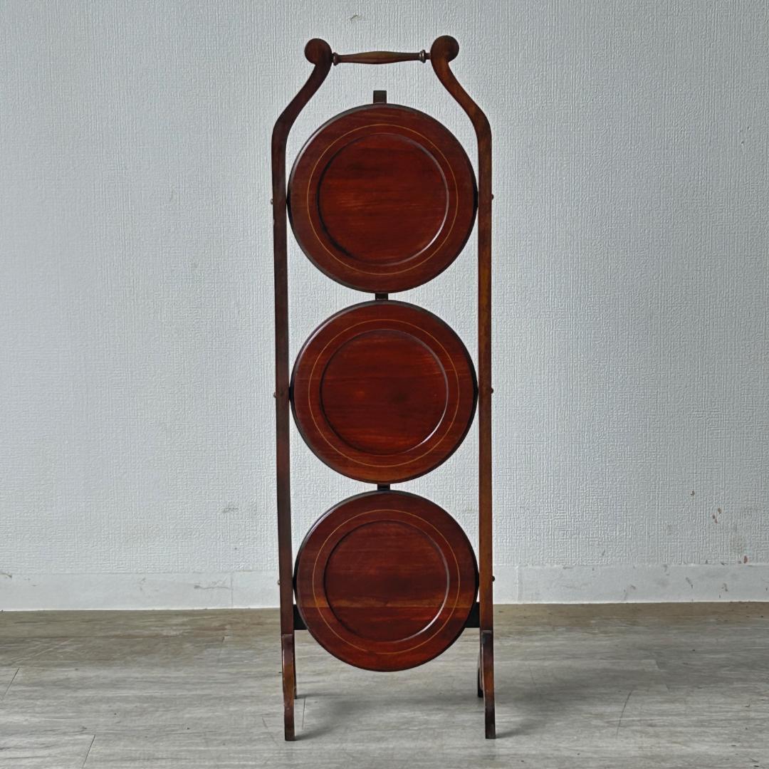 イギリス アンティーク 家具 ケーキスタンド プランツスタンド 714A