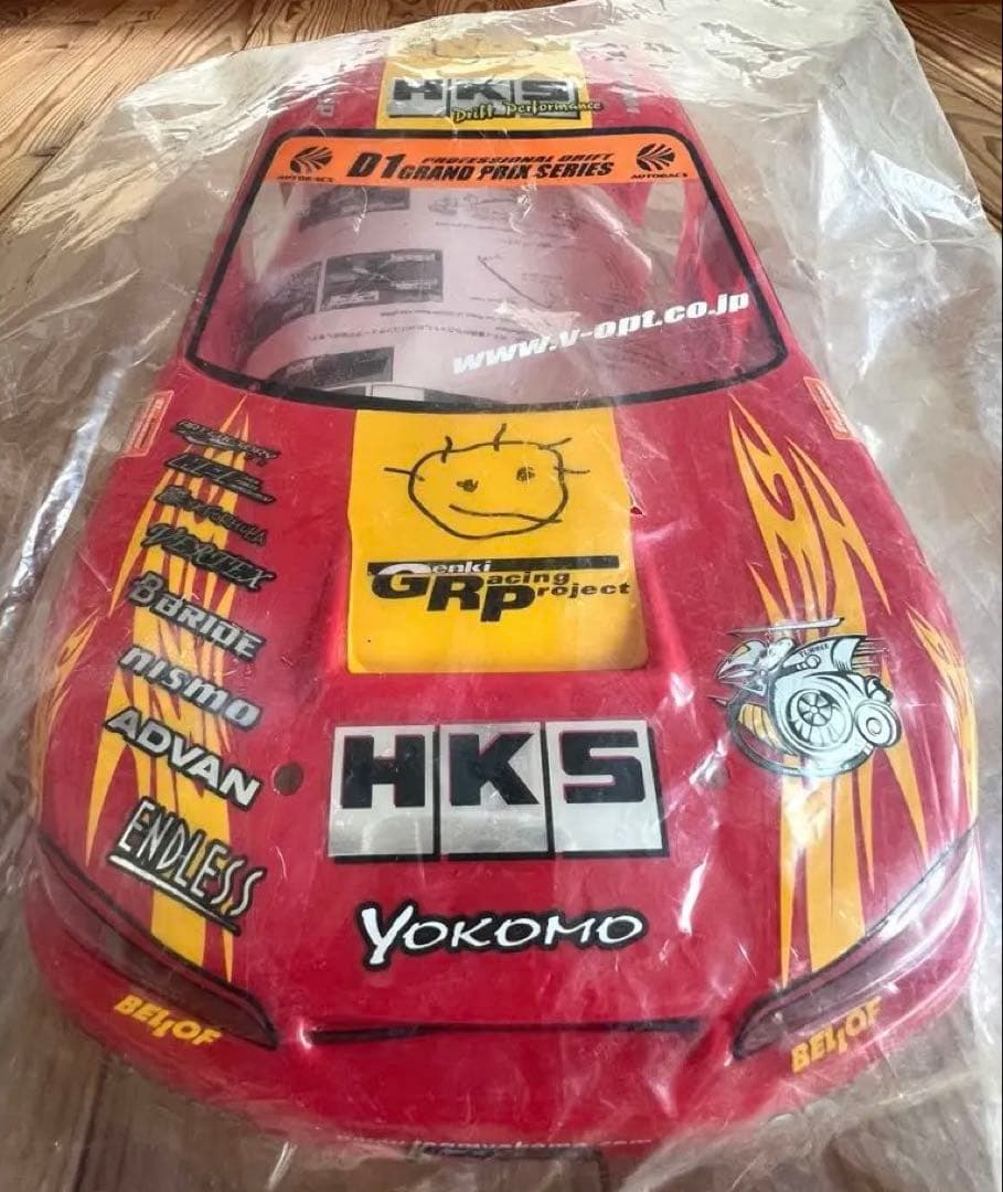 【未開封・希少】HKS GENKI S15 ラジコンボディ