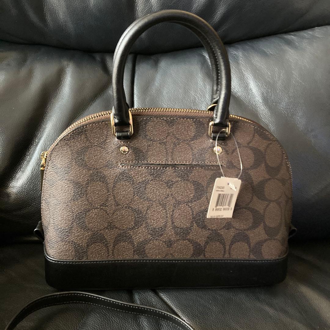 COACH ショルダーバッグ ブラウン/ブラック