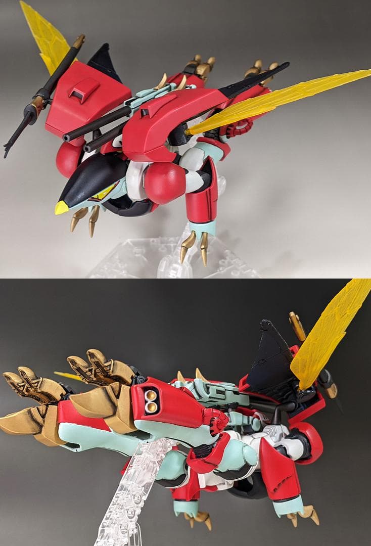 プラモデル　HG ビルバイン（聖戦士ダンバイン）組立塗装済