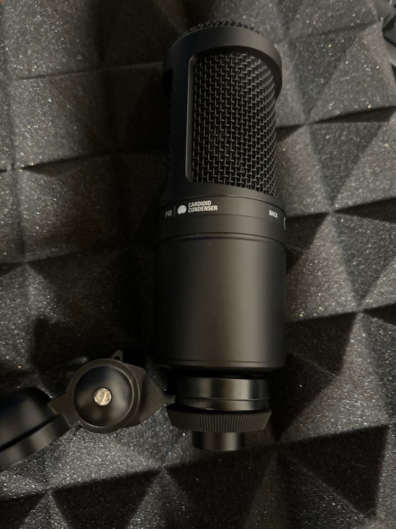 iyu　　audio-technica コンデンサーマイク