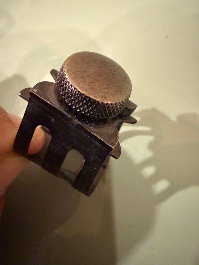 オールド！オットーリンク テナー用リガチャ ガンメタメッキ後がけしてあります。