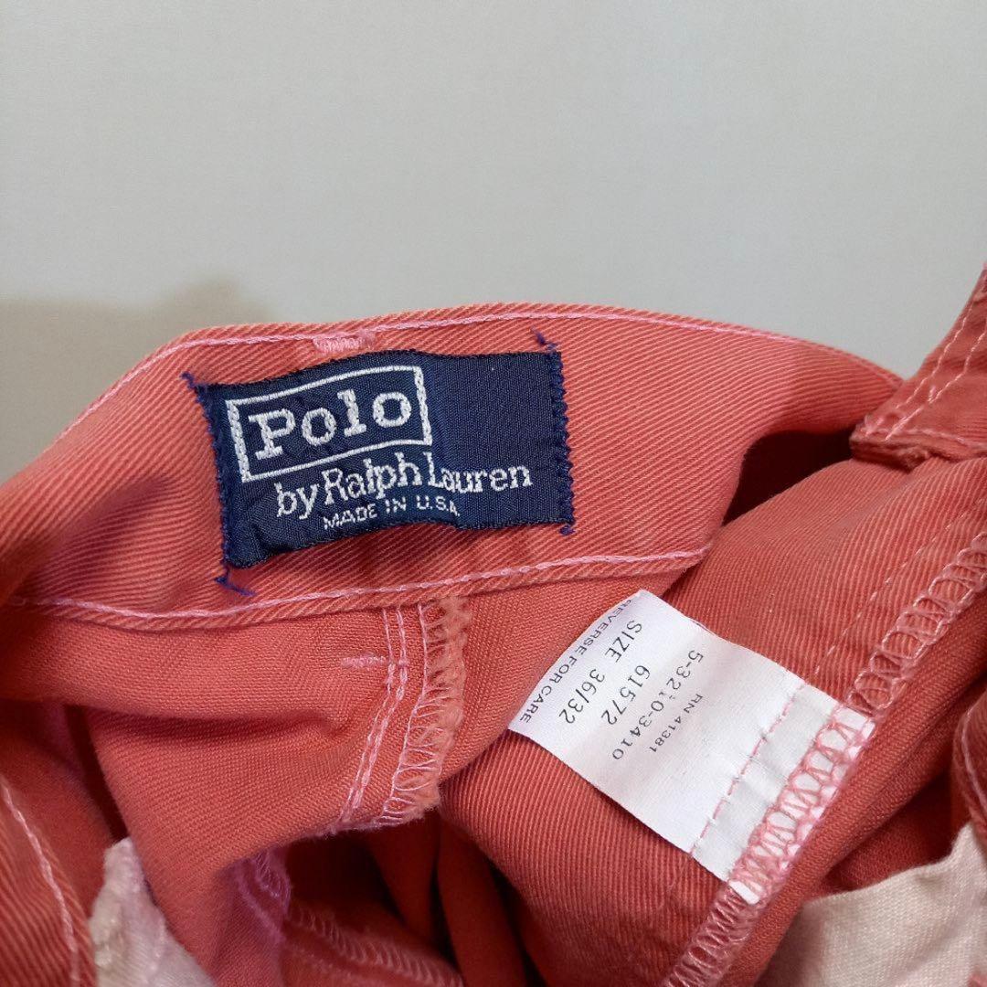 ち*)様 【ピンク!!】80s90s ポロラルフローレン ポロチノ アンドリュー