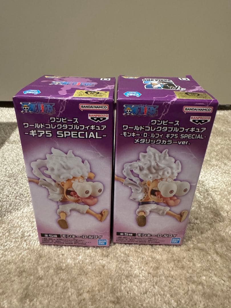 ワンピース モンキー・D・ルフィ ギア5 LAST ONE賞　ワーコレ　セット
