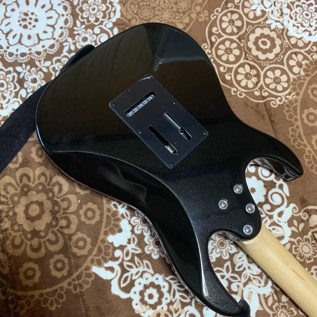 エレキギター ブラック 6弦 ハムバッカー