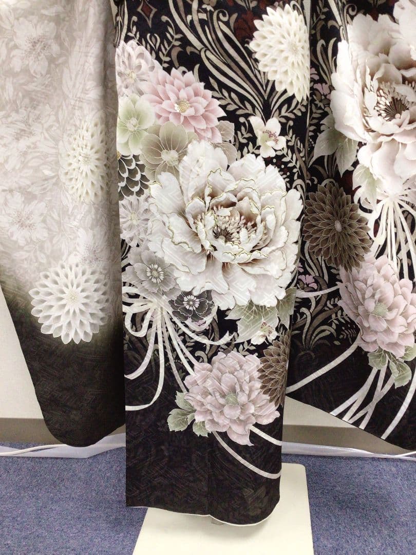 【157~170センチぐらいの方が適応サイズ】振袖フルセット玉城ティナK-967