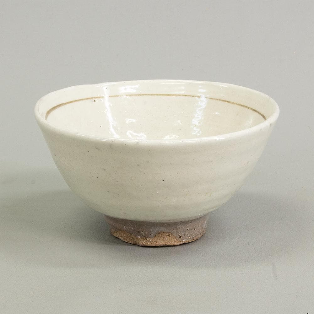 加藤錦雄　茶碗　赤津焼「絵高麗」共箱　栞付き　茶道具　抹茶碗