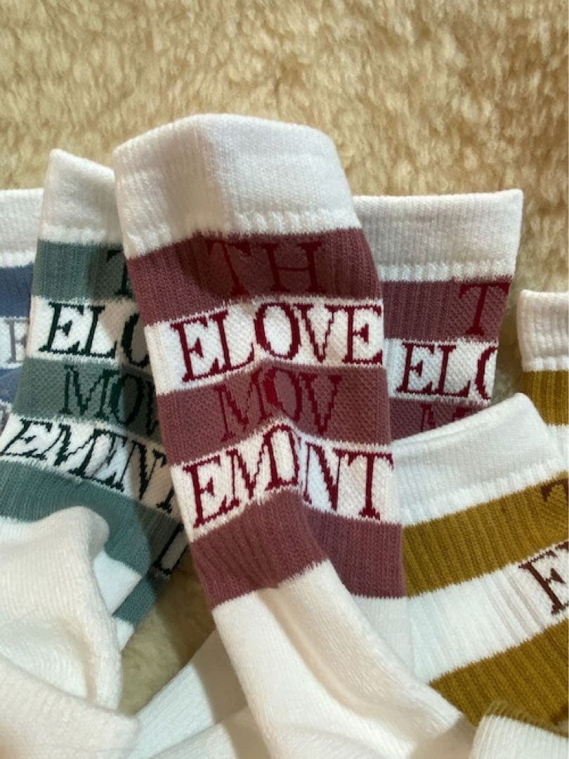 レッグウェア MY LOADS ARE LIGHT ALWAYTH TEXT \"T.L.M\"