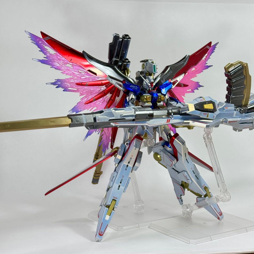 HG デスティニーガンダムSpecII & ゼウスシルエット　完成品　塗装済