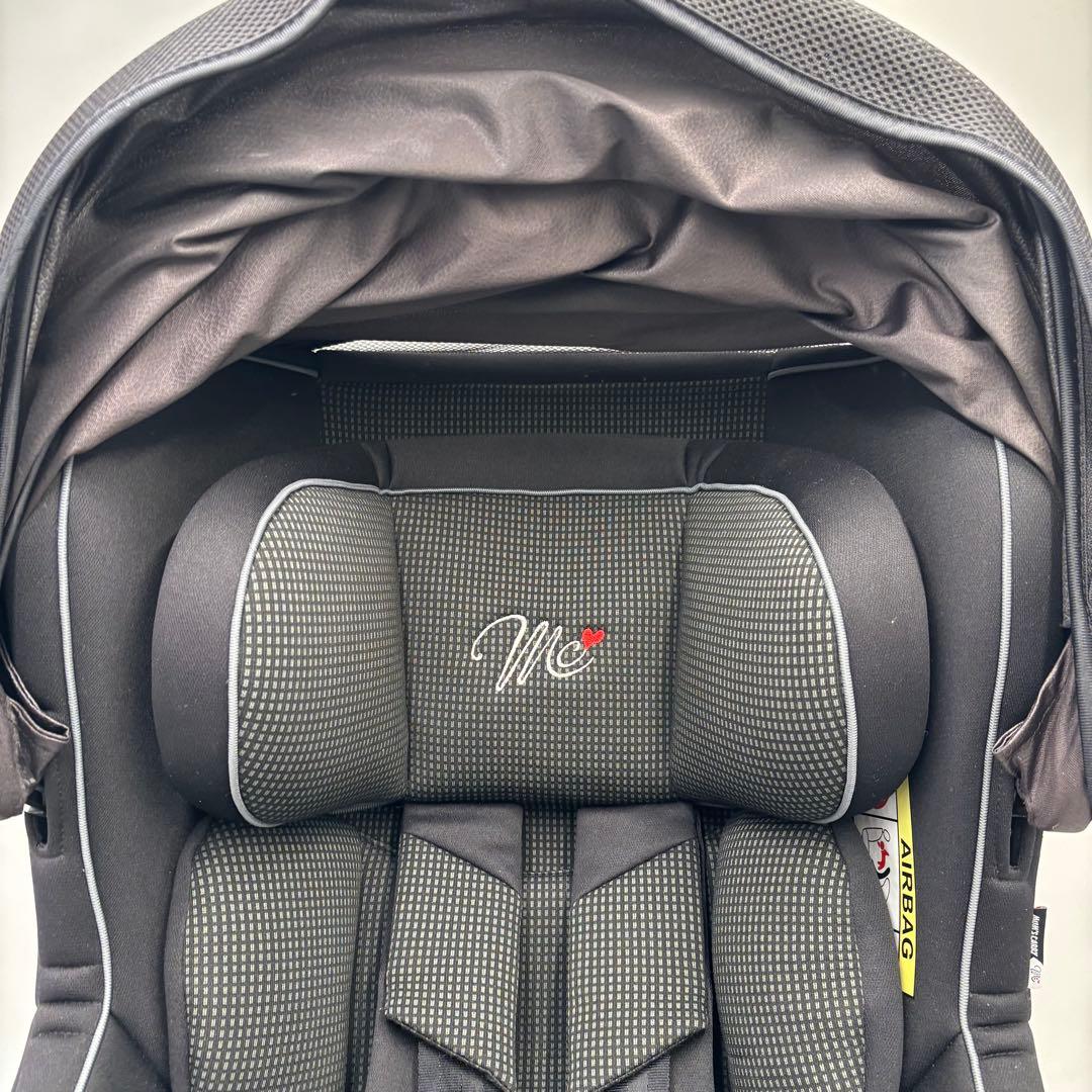 極美品　マムズキャリー　ターン・レジェFIX B-900 ISOFIX ブラック