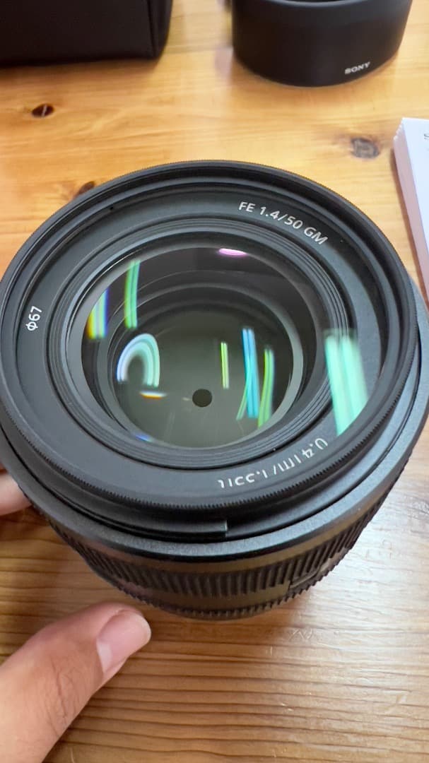 【極美品】SONY FE 50mm F1.4 GM レンズ