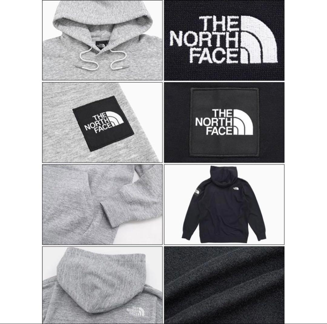 THE NORTH FACE Square Logo Hoodie L ブラック