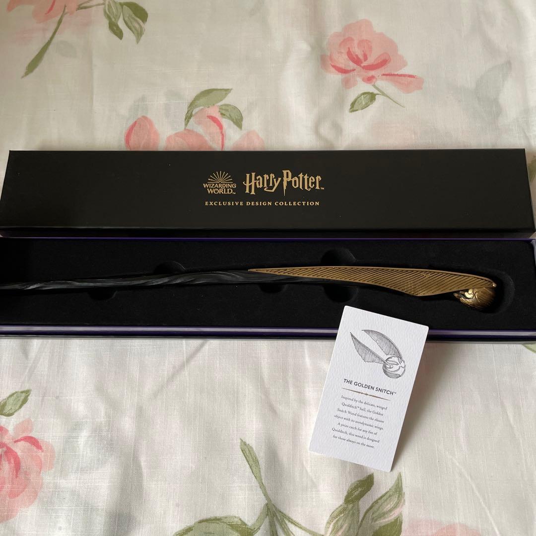 新品ハリーポッター　ゴールデンスニッチ　ワンド　杖　ニューヨーク限定　日本未発売