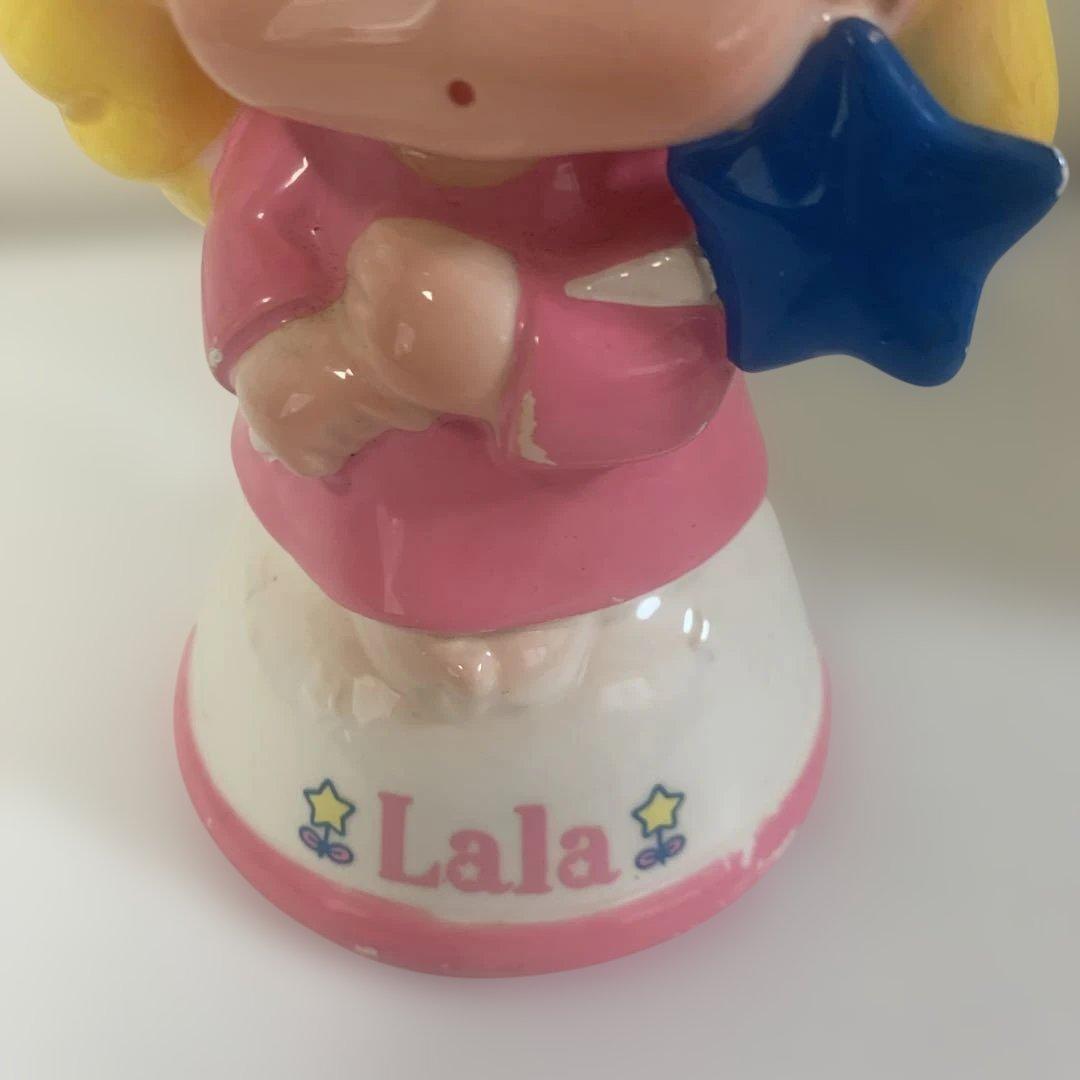 サンリオ　キキララのLalaの貯金箱　陶器　レア