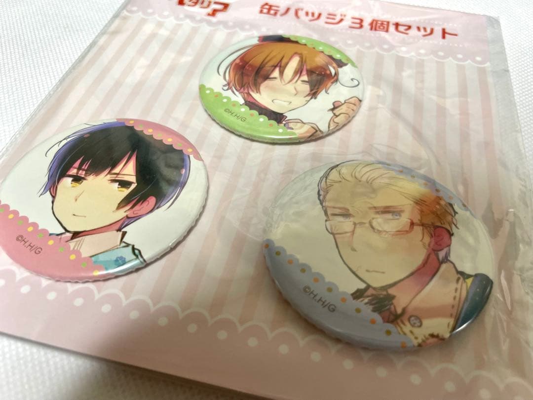 【最終値下げ】ヘタリア 原作イラスト 缶バッジ