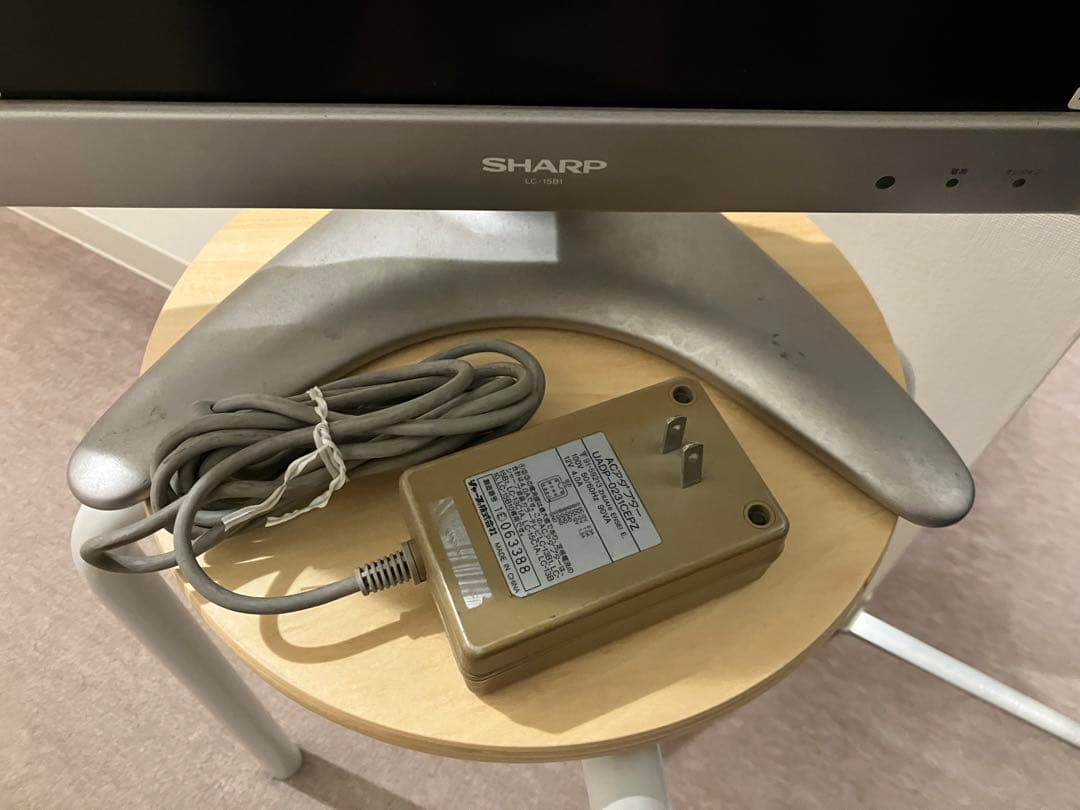 ※交渉可【温故知新】SHARP )喜多俊之デザインAQUOS15インチ液晶テレビ