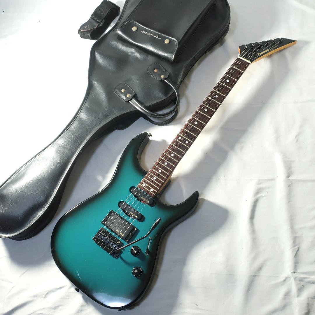 美品 FERNANDES エレキギター 純正ケース付 GOTOHペグ装備