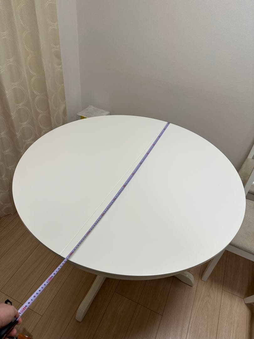 【高橋様】イケアIKEA ダイニングテーブル・チェア4脚セットホワイト