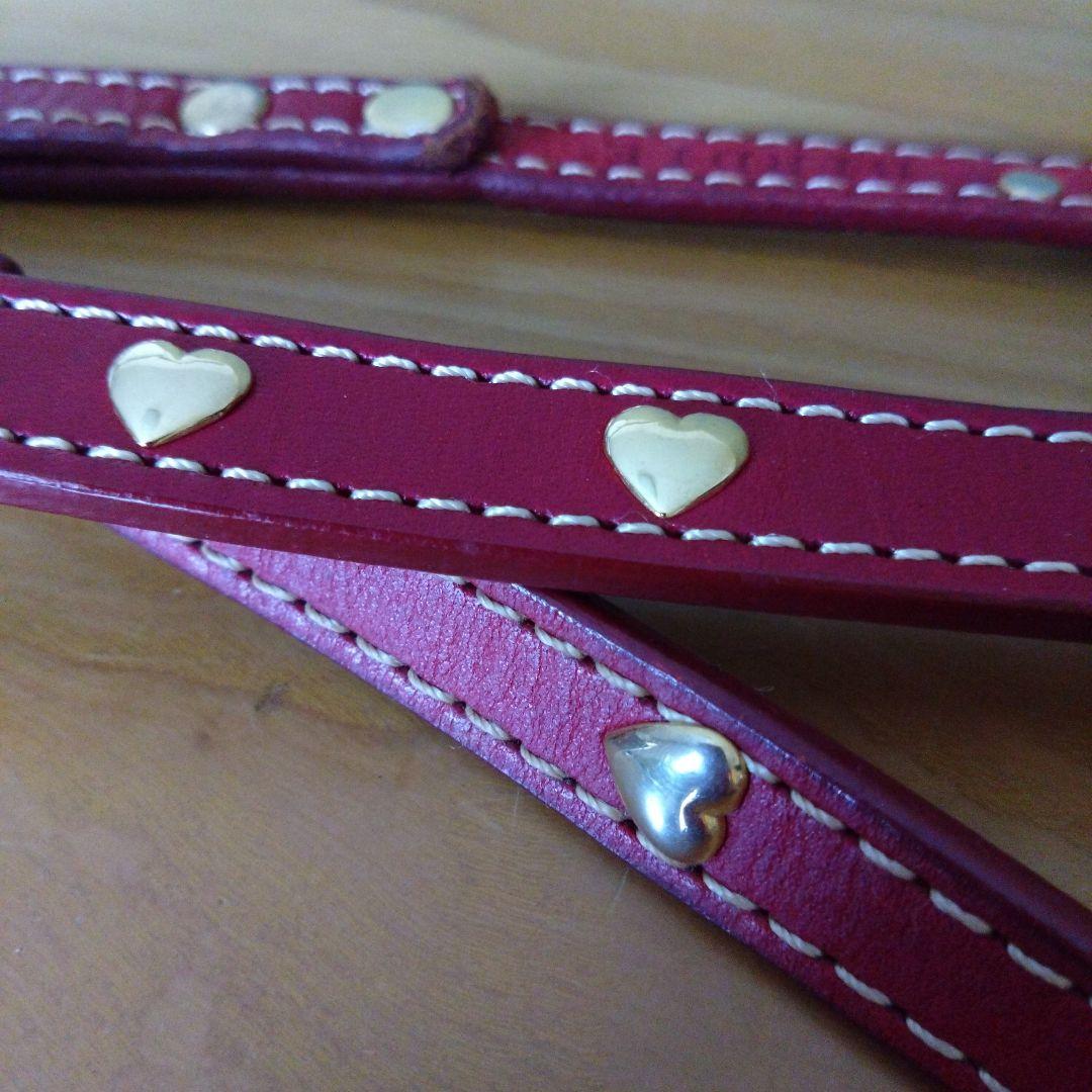 本革首輪＋本革リード 　 　　首輪36〜43cm 　　 　　新品♦二万円で購入♦