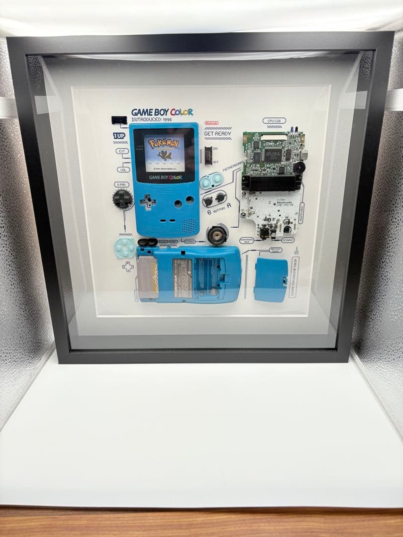 ゲームボーイカラー　分解アート 標本アート 一点もの