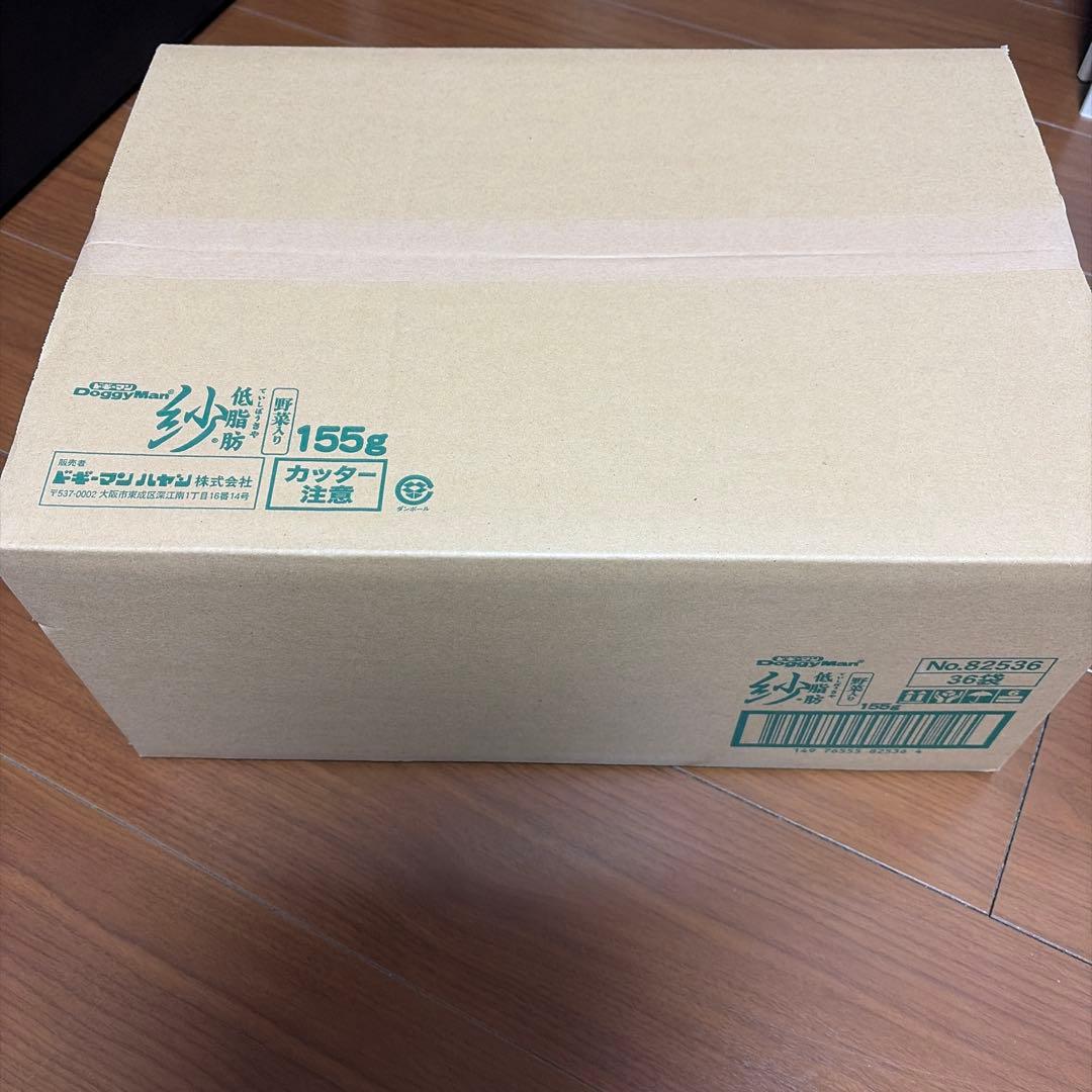 DoggyMan 低脂肪おやつ 155g✖️36個