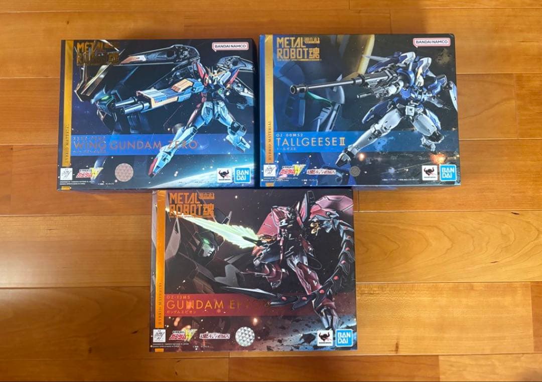 L ROBOT魂 ウイングガンダム、トールギスII、エピオン セット