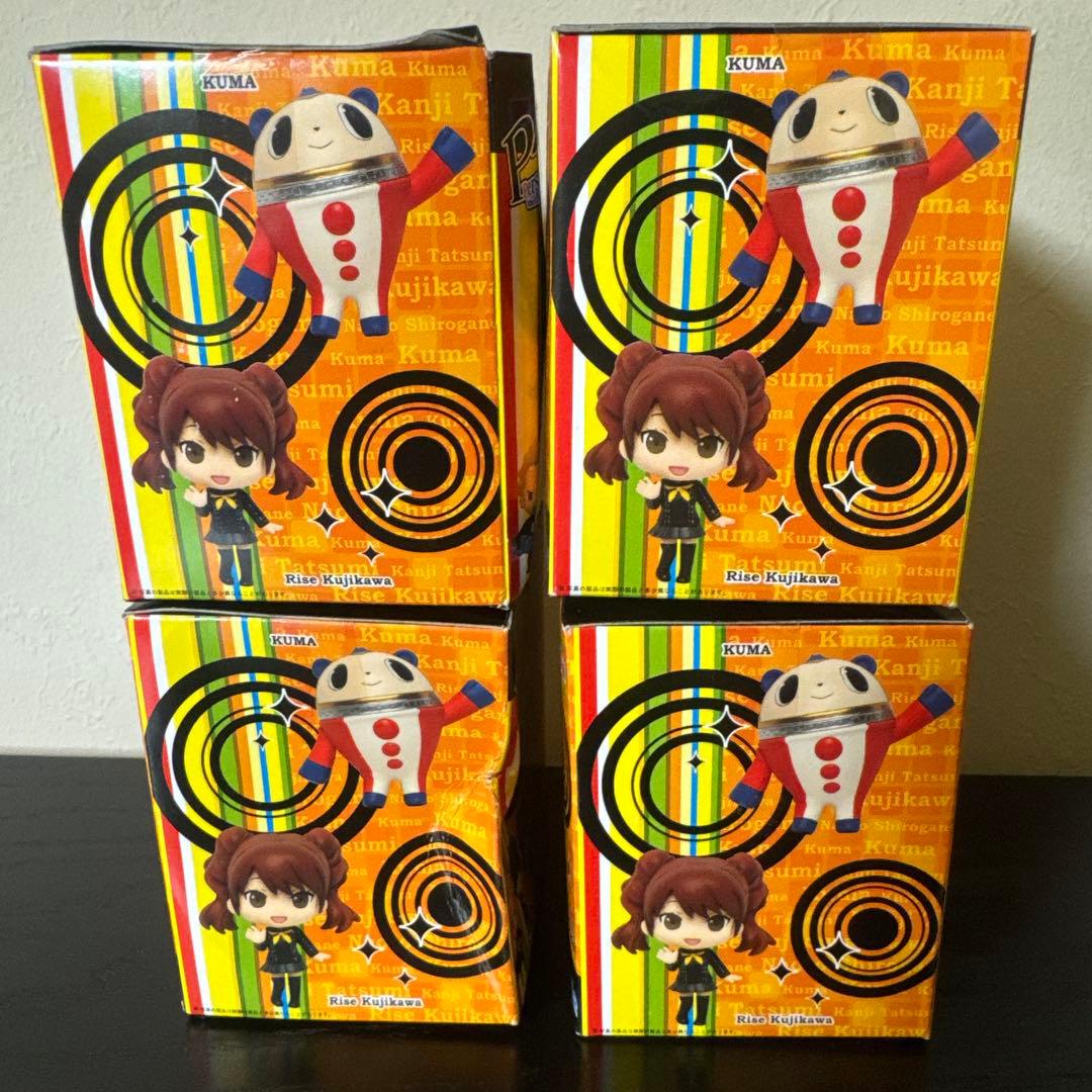 ペルソナ4 みにっこフィギュア vol.2 巽完二 白鐘直斗 久慈川りせ クマ